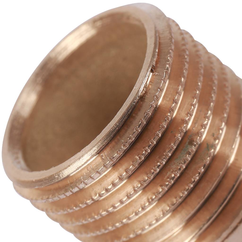 Муфта 18х1/2" переходная (НР) под пайку с наружной резьбой SANHA бронзовая 142431812