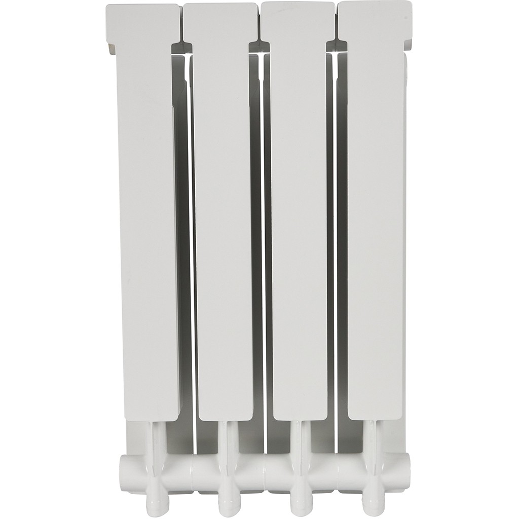 Радиатор STOUT ALPHA 500 мм 4 секции, алюминий (боковое подключение) на 7 кв.м.