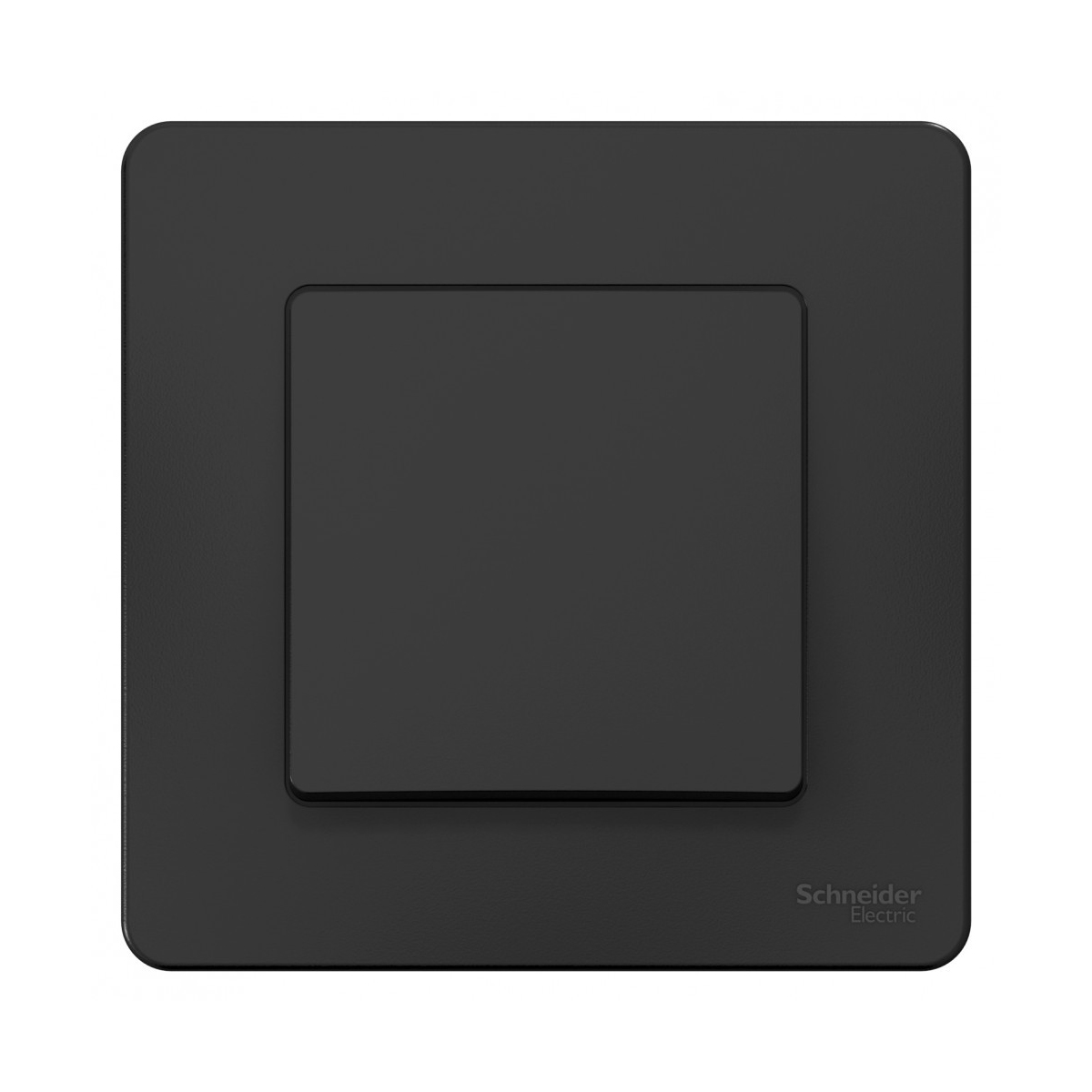 Переключатель "blanca" 1 кл. 10а, антрацит (1/10/20) "schneider"