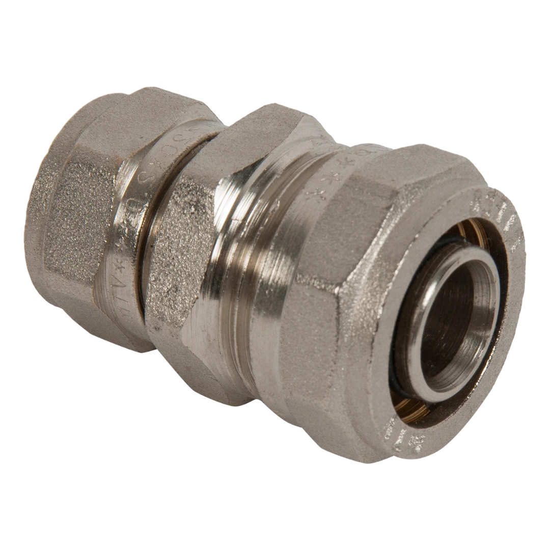 Муфта прямая для металлополимерных труб 26 х 20 мм VALTEC