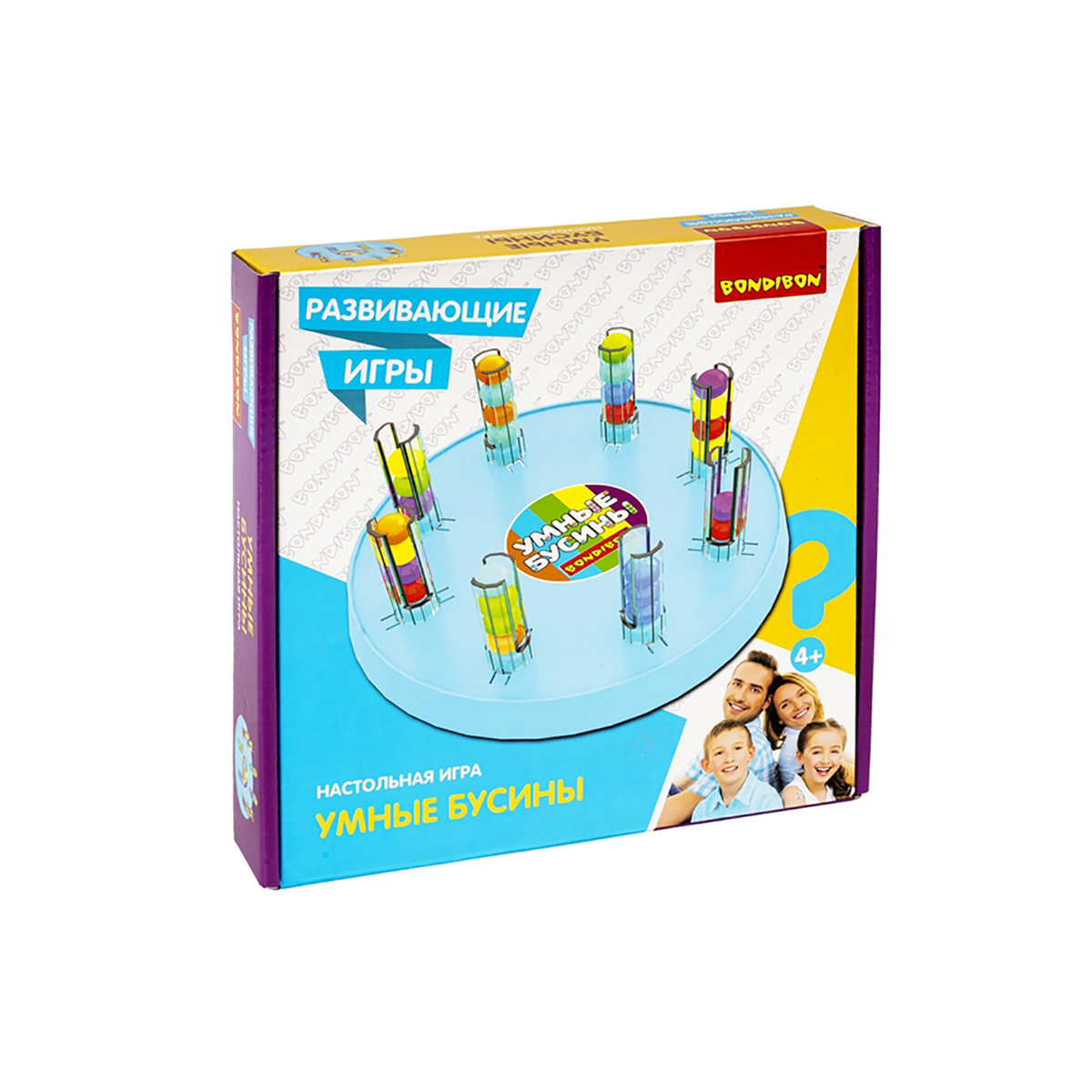 Игра развивающая "умные бусины" "bondibon" вв5155