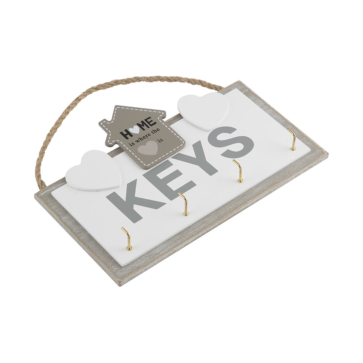 Ключница 4 крючка, подвесная (1/24) "волшебная страна"