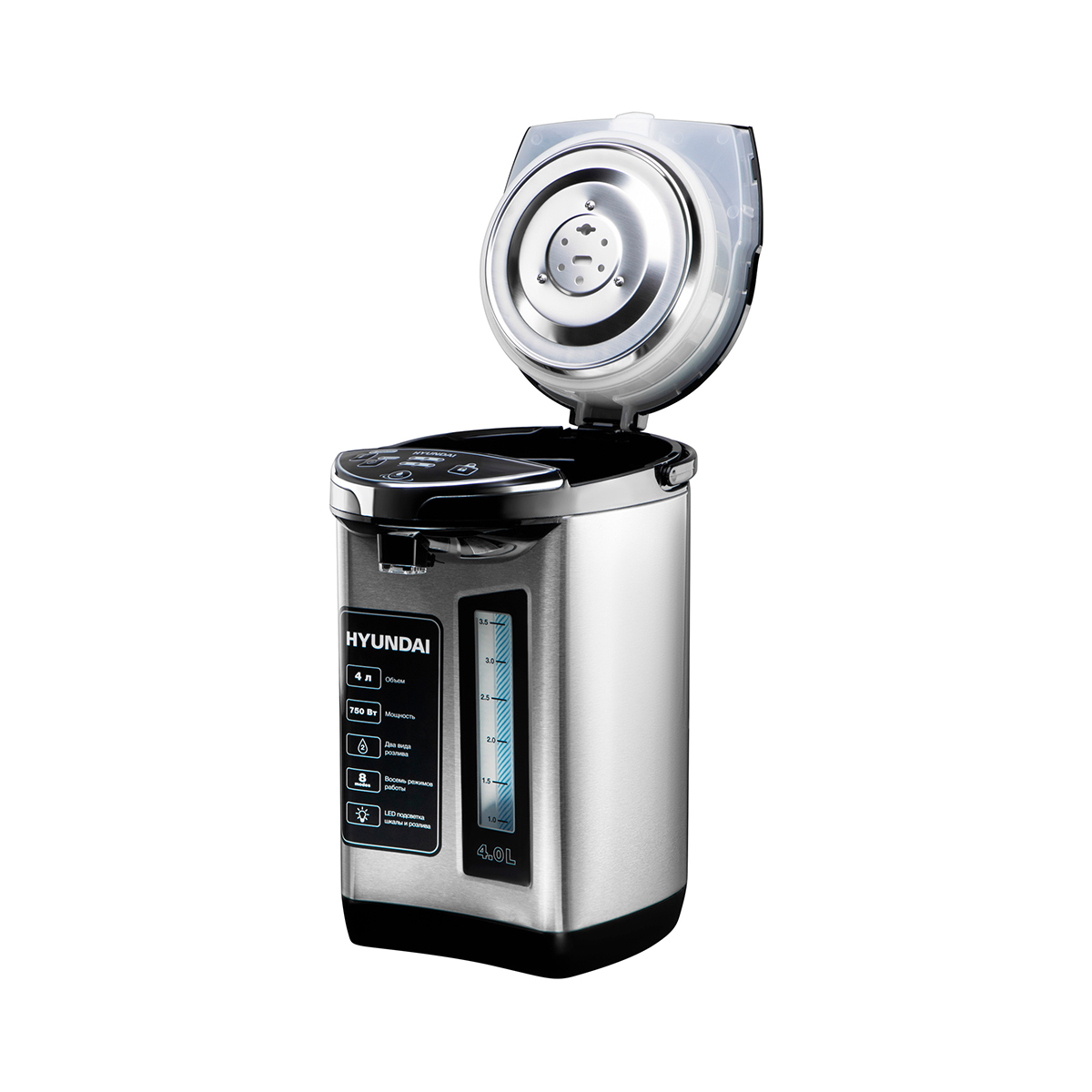 Термопот hytp-5840  4 л, 750 вт (1/6) "hyundai"