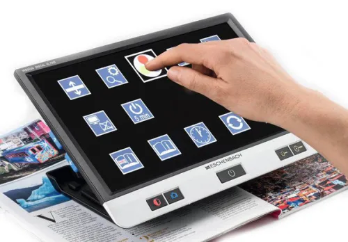 Лупа цифровая Eschenbach Visolux Digital XL FHD 2–22x, с ЖК-экраном 11,6” 16:9, с подсветкой