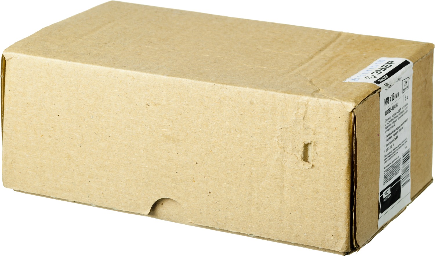 ЗУБР ГОСТ 7798-70, кл. пр. 5.8, M8 х 16 мм, цинк, 5 кг, болт (303080-08-016)