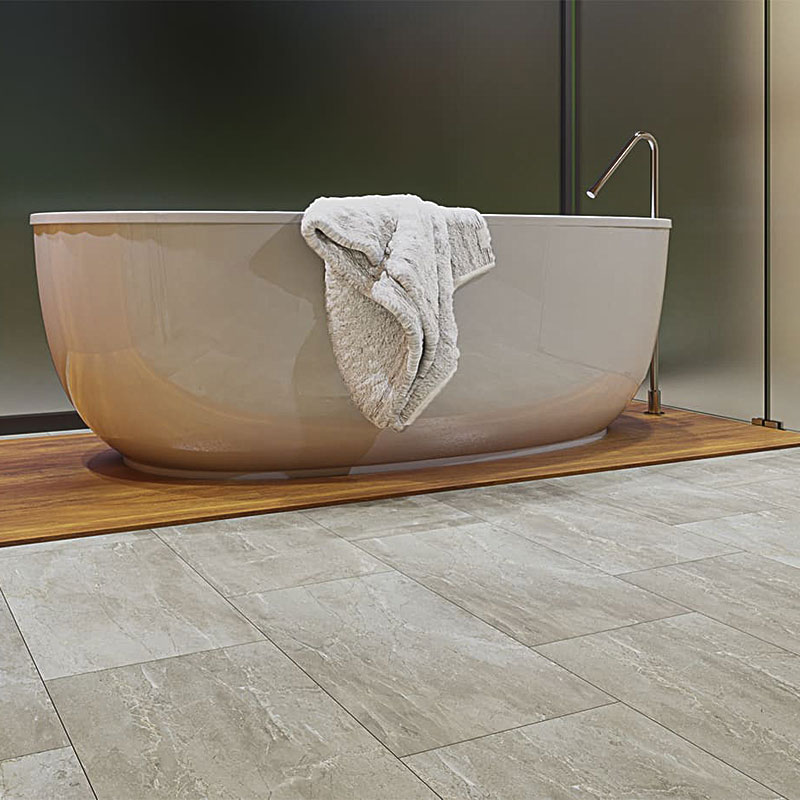 SPC Ламинат Stone Floor HP SPC 970-9 Травертин Найтфол