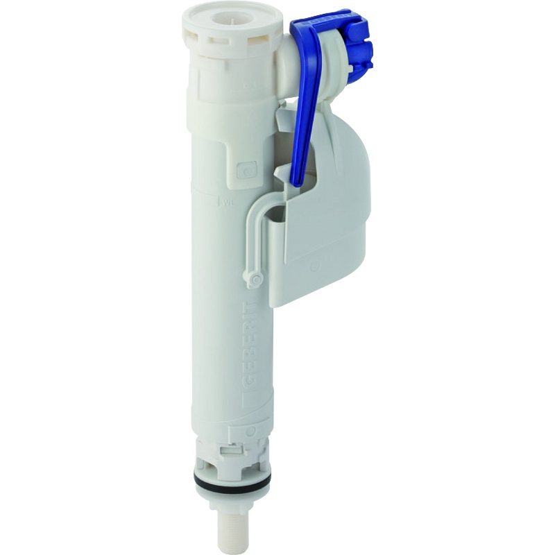 Клапан впускной Geberit тип 360, подвод воды снизу, 3/8", ниппель пластиковый