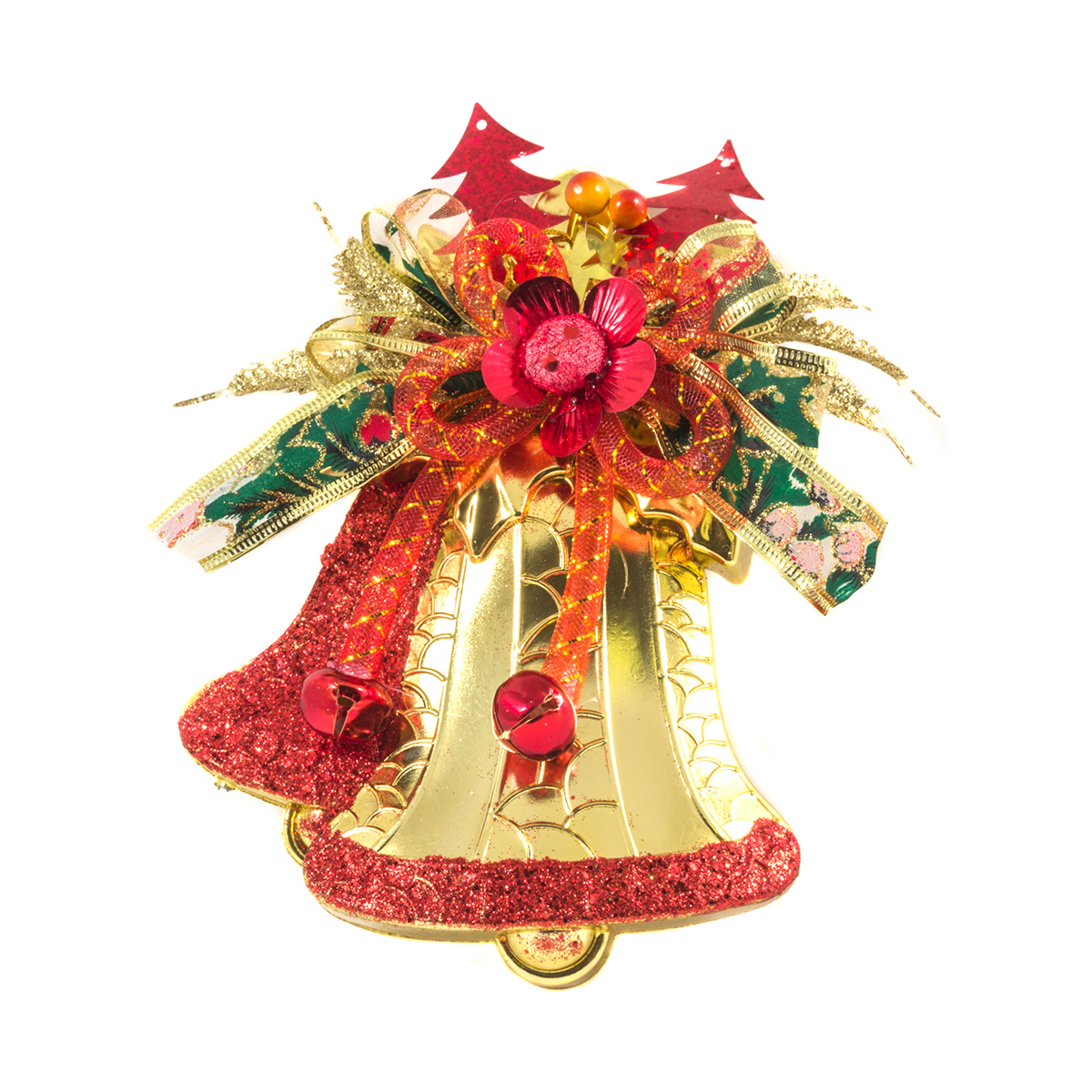 Украшение новогоднее "колокольчик" 13*19 см syld17-123 (1/20/200) "волшебная страна"