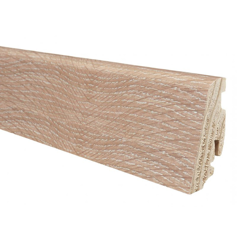 Плинтус HARO шпонированный HARO 19х58х2200/ 407737 Дуб Выбеленный Браш