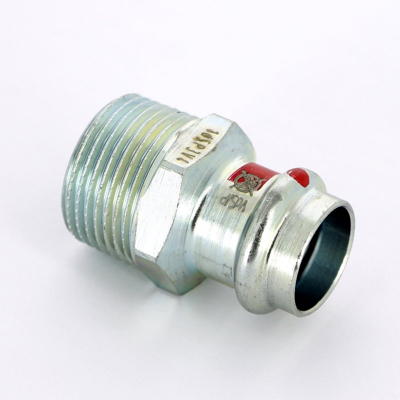 Муфта пресс-Н 15x3/4" оцинкованная сталь Prestabo VIEGA