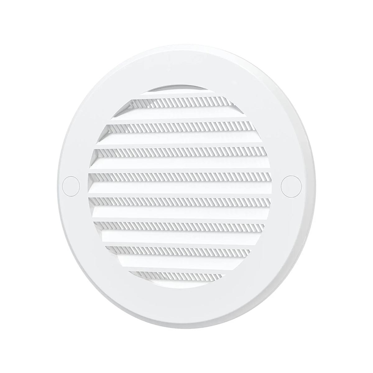 Решетка вентиляц. круглая с пластик. сеткой d 136 мм с фланцем d 100 abc-пластик (1/55) "эра" 10ркс