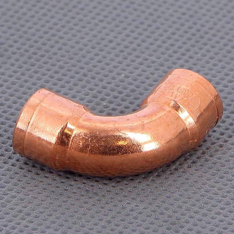 Угол двухраструбный 90° VIEGA пайка 12 мм медный