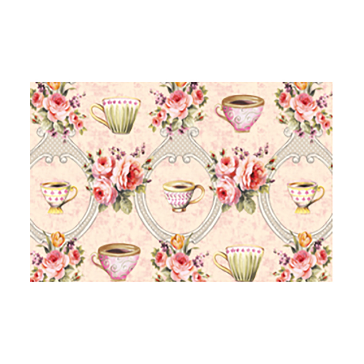 Клеенка пвх основа нетканая 135 см  рулон 20 м (1)  "major" 460/13 (красный)