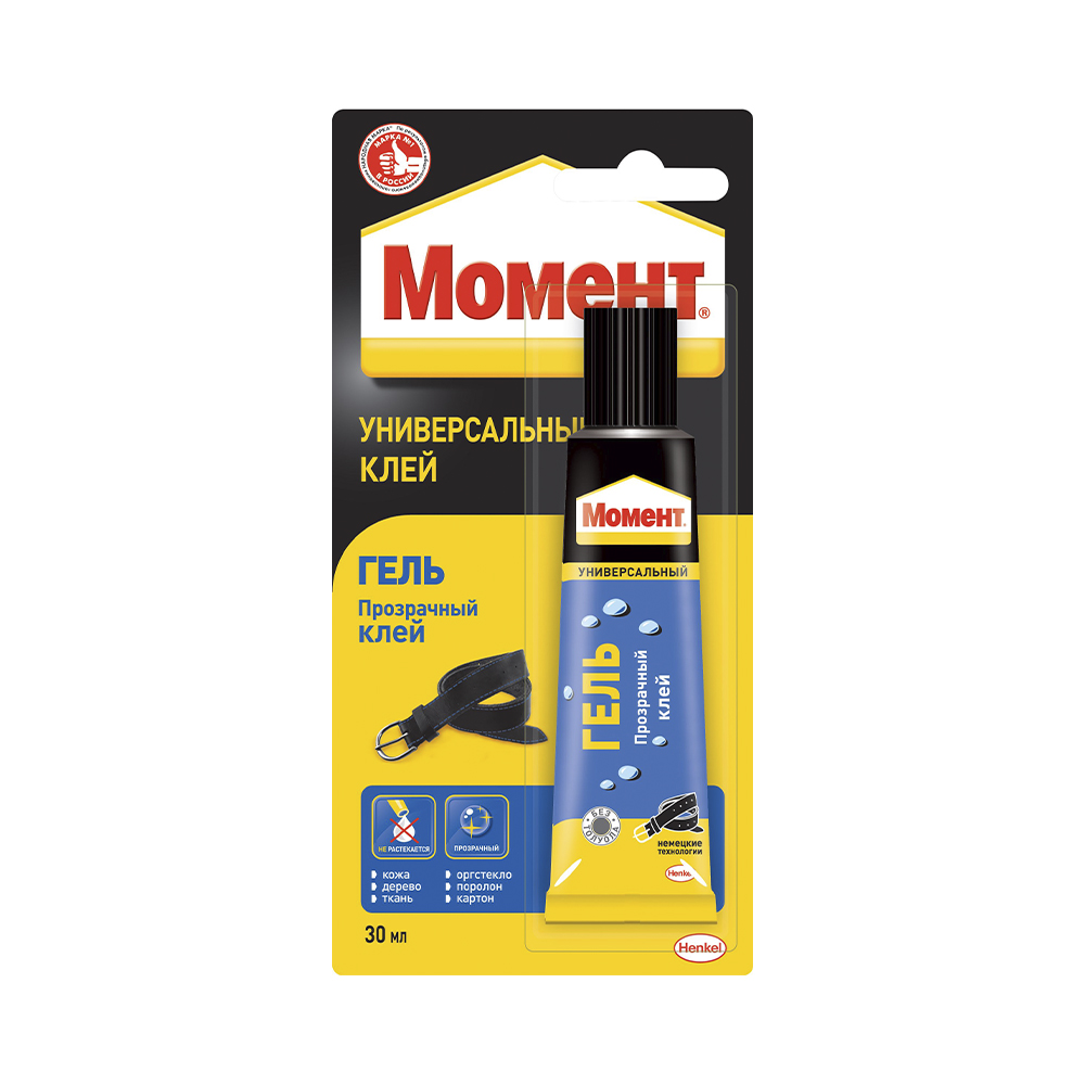 Клей момент гель  30 мл ед.блистер (1/25)  хенкель
