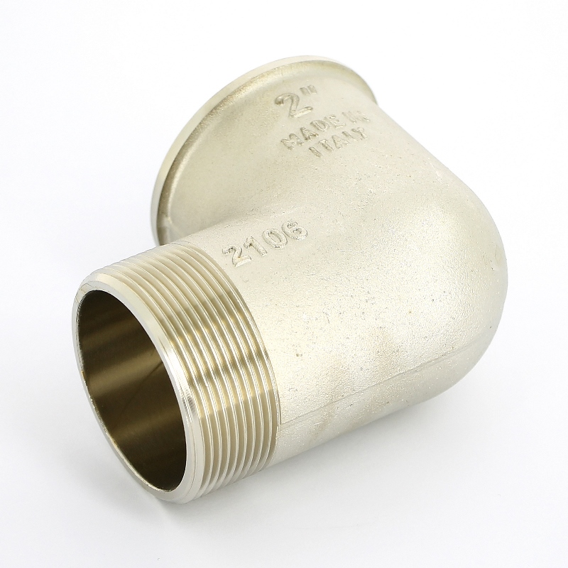 Колено резьбовое ВН 2" x 2" никель UNI-FITT