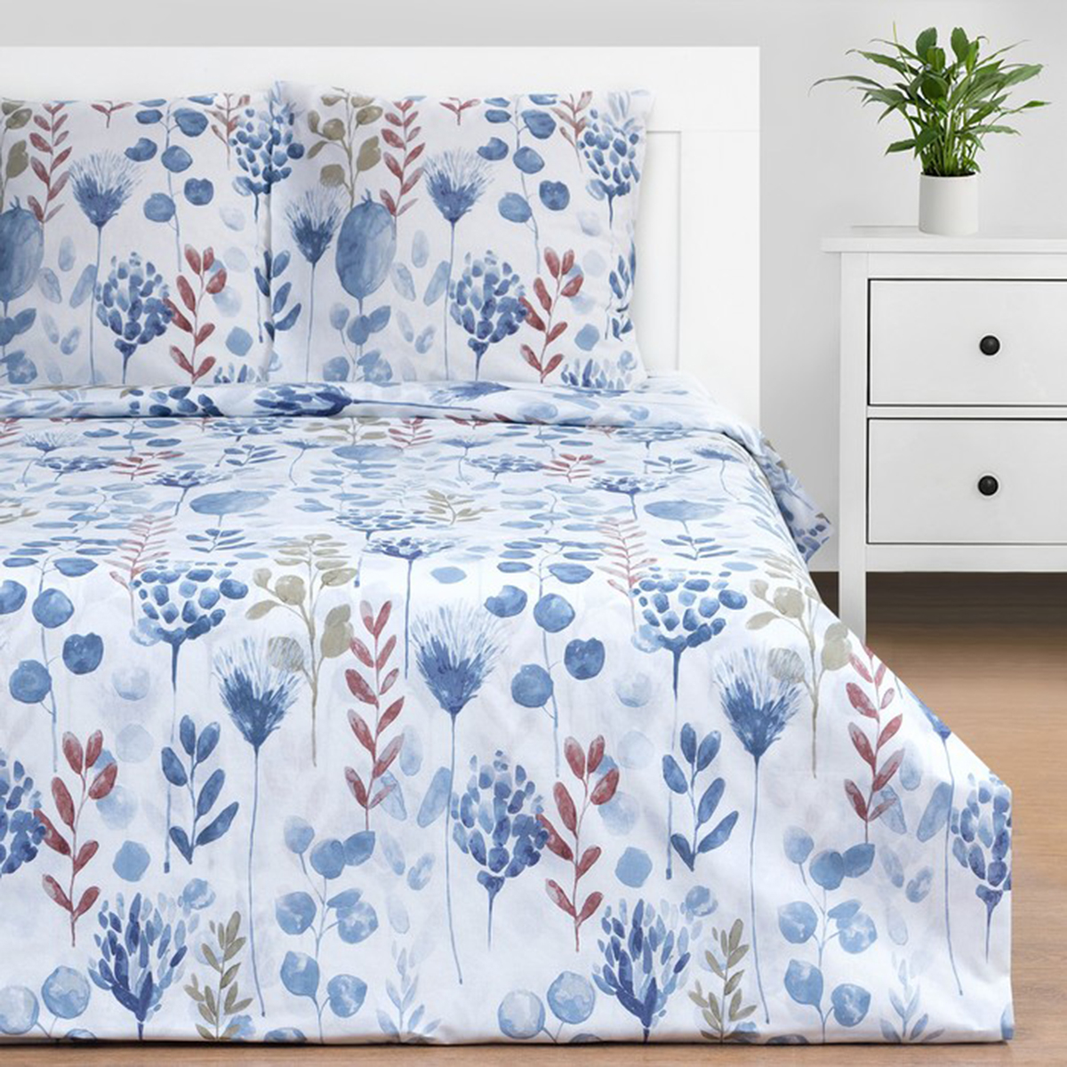 Постельное белье "этель" flora and spring 1,5 сп. (поплин) (1) 7533767