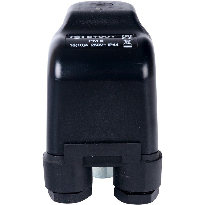 Реле давления STOUT РМ 5 G, до 5 бар, накидная гайка 1/4"