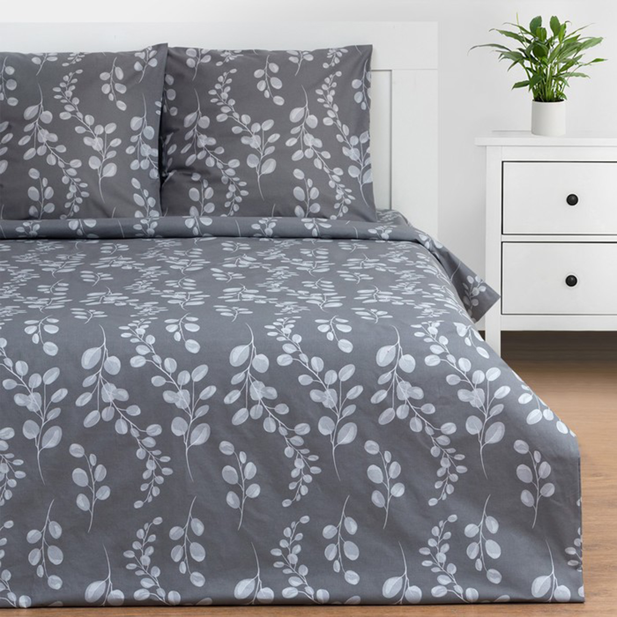 Постельное белье "этель" эвкалипт 2 сп. (поплин) (1) 7534032