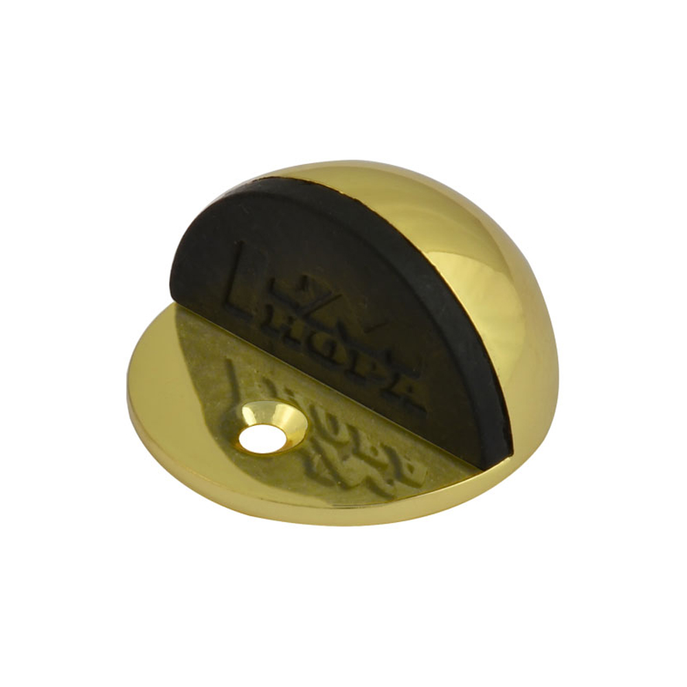 Ограничитель дверной 100  золото (20/120) "нора-м"