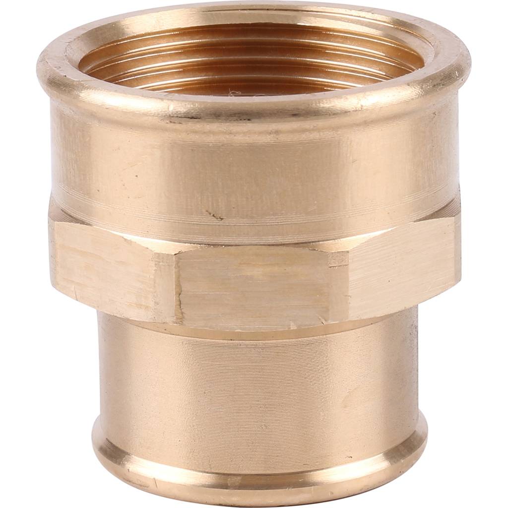 Муфта редукционная 1"1/4 x 1" резьбовая (ВР) бронза VIEGA (266417)