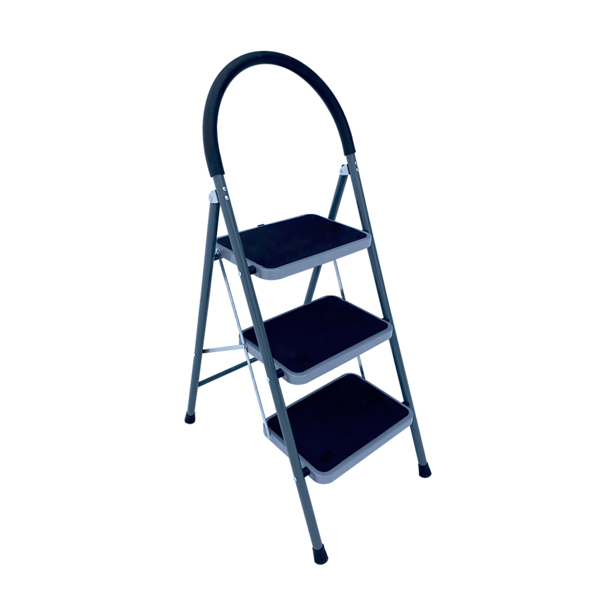 Стремянка-стул стальная 3 широкие ступени (1) "алюмет"