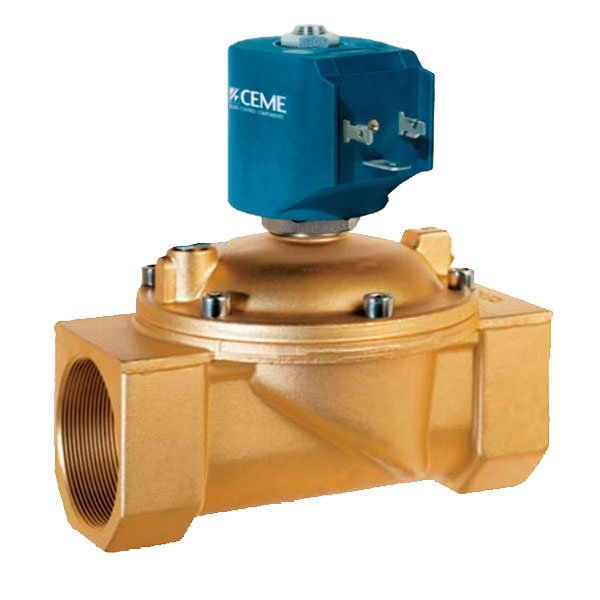 Клапан соленоидный CEME 84 нормально закрытый 1" 220 В Прямого действия