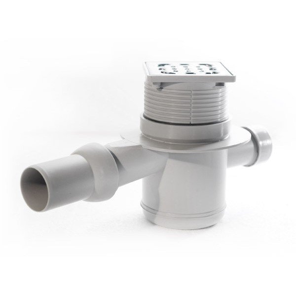 Трап 100 х100 VIEGA с гидрозатвором и горизонтальным отводом 50 мм трап регулируется по высоте