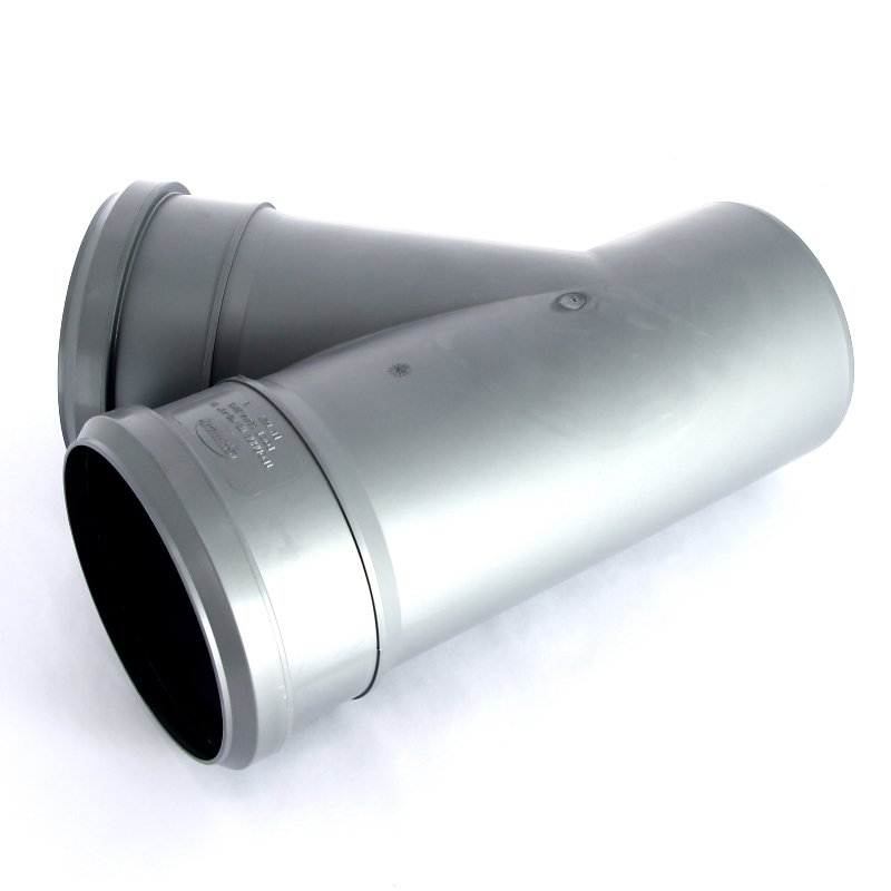 Тройник 45° для вн.канализации d=110 мм SINIKON Стандарт