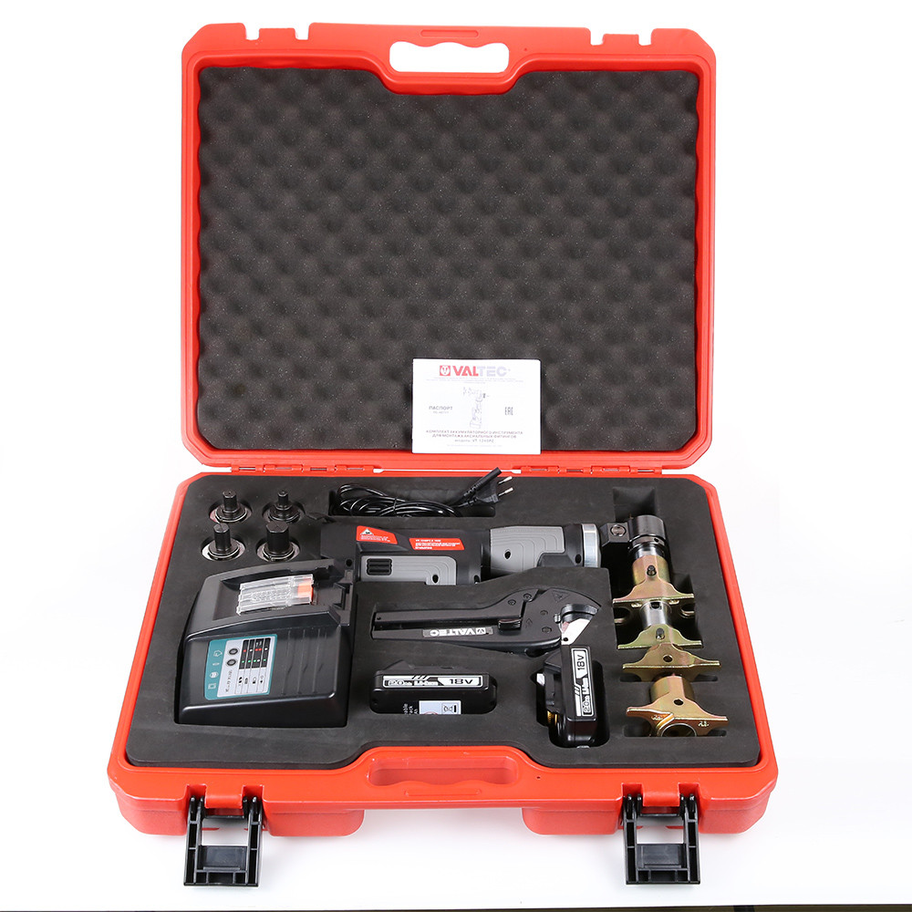Комплект аккумуляторного гидравлического инструмента VALTEC