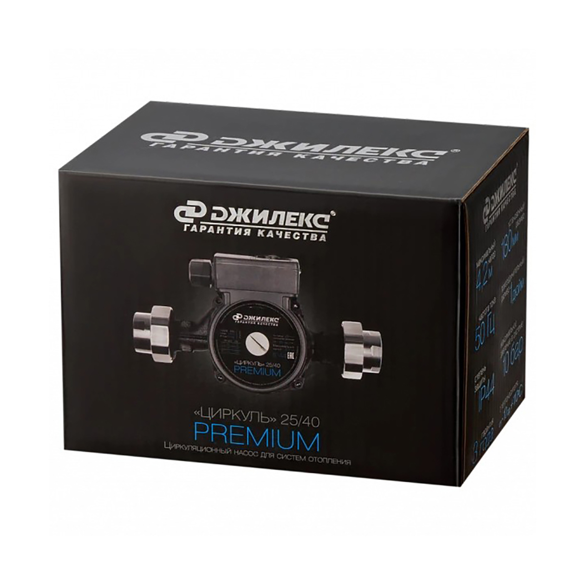 Насос циркуляционный "циркуль 25/40 premium" 32/50/65 вт (напор 4,2 м) (1) "джилекс"