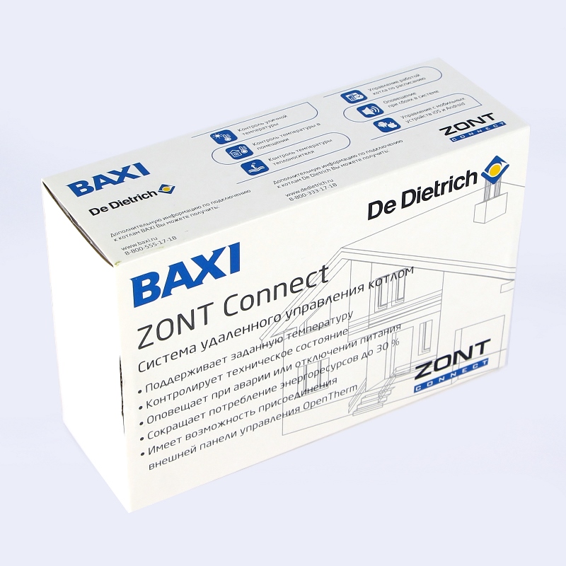 Система удаленного управления котлом BAXI ZONT CONNECT