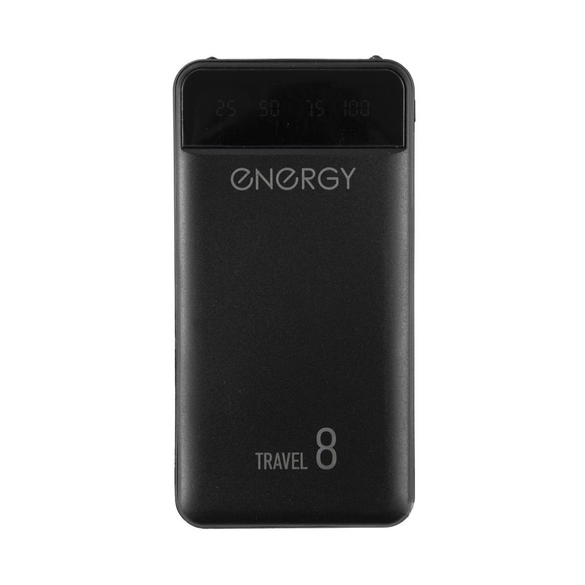 Зарядное устройство для телефона беспроводное power bank 8000 travel (черный) (1/50) "energy"