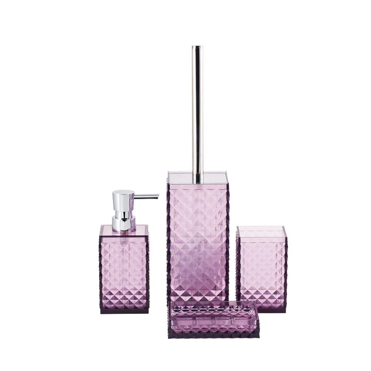 Мыльница "rapas" пласт. (фиолетовый) (1/12) "swensa" swp-0660vl-d