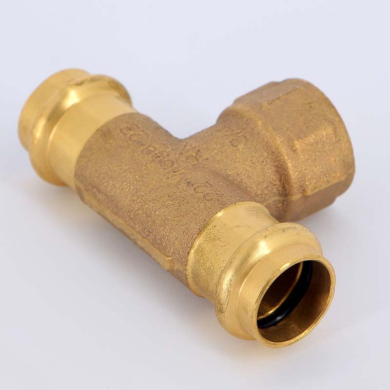 Тройник пресс-Н 22х3/4'x22 Sanpress VIEGA