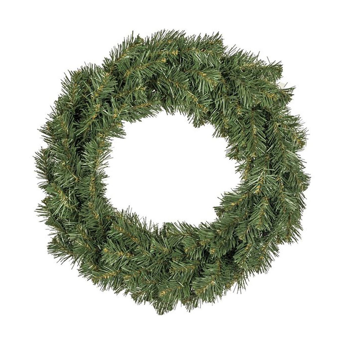Венок рождественский "звездный" d-40 см, 90 веток (зеленый) "елкиторг" 2827300