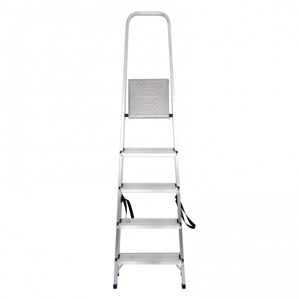 Стремянка, 5 ступеней, алюминиевая, Сибртех (97715)