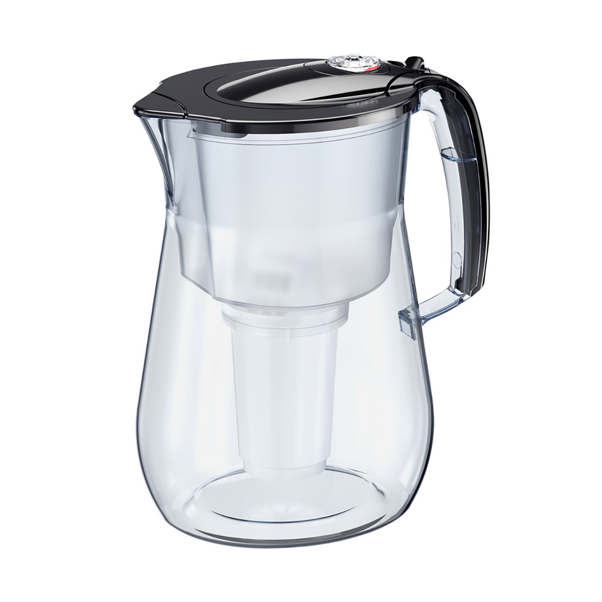 Фильтр-кувшин "прованс" а5 модель р140а5fm  4,2 л (черный) (1/6) "аквафор"