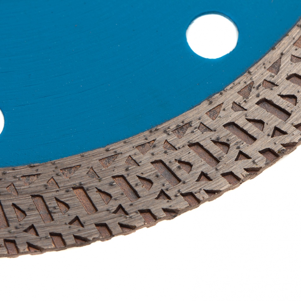 Диск алмазный, сплошной 230 х 22.2 мм, тонкий, сухая/мокрая резка Барс (73097)