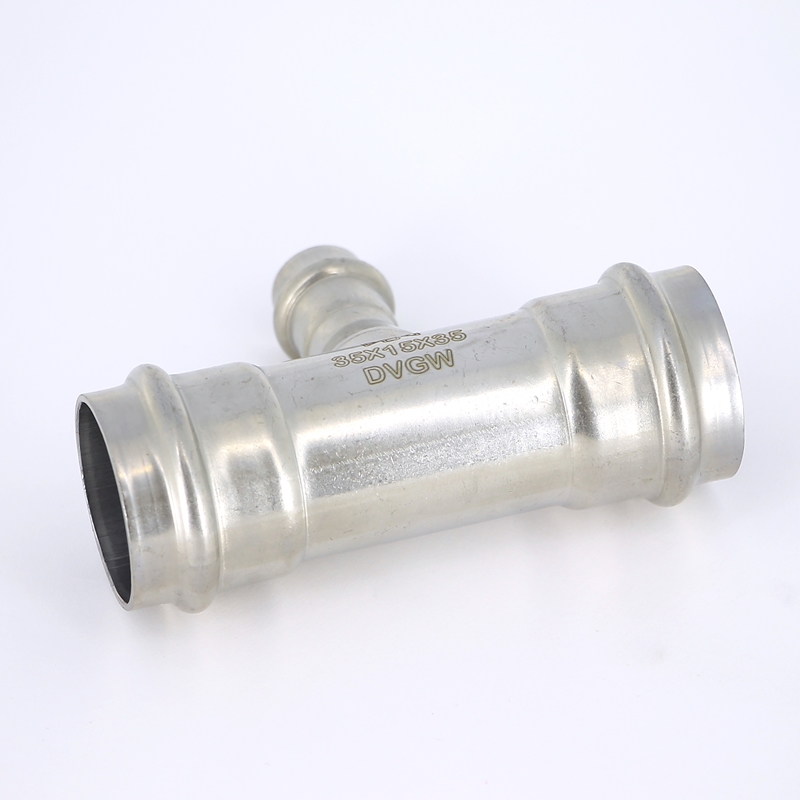 Тройник пресс оцинкованная сталь 35х15х35 IBP