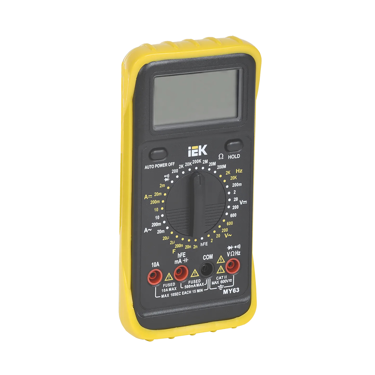 Мультиметр цифровой "professional my63" (1/20) "iek"