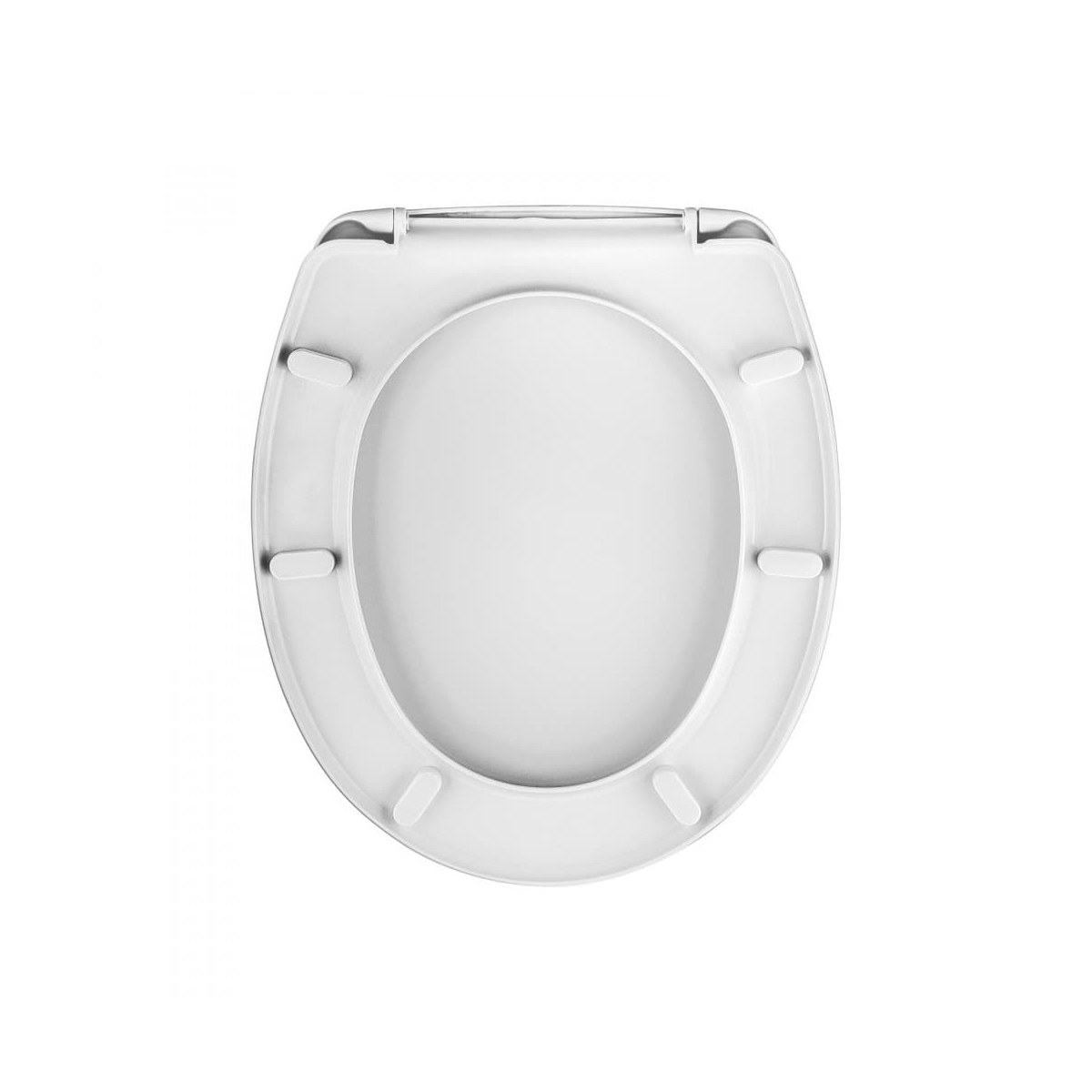 Сиденье для унитаза "optim pp" белое, крепление пласт. (1/15) "berges"