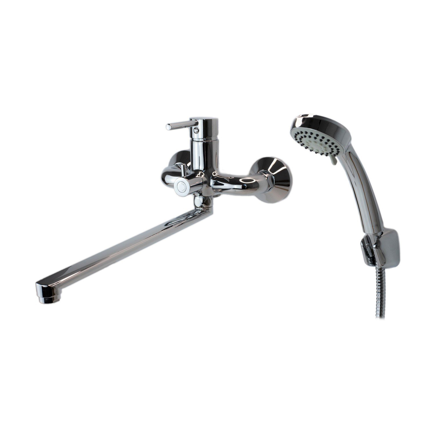 Смеситель для ванн "single" sg 31  плоский излив 320 мм (1/10) "voda"