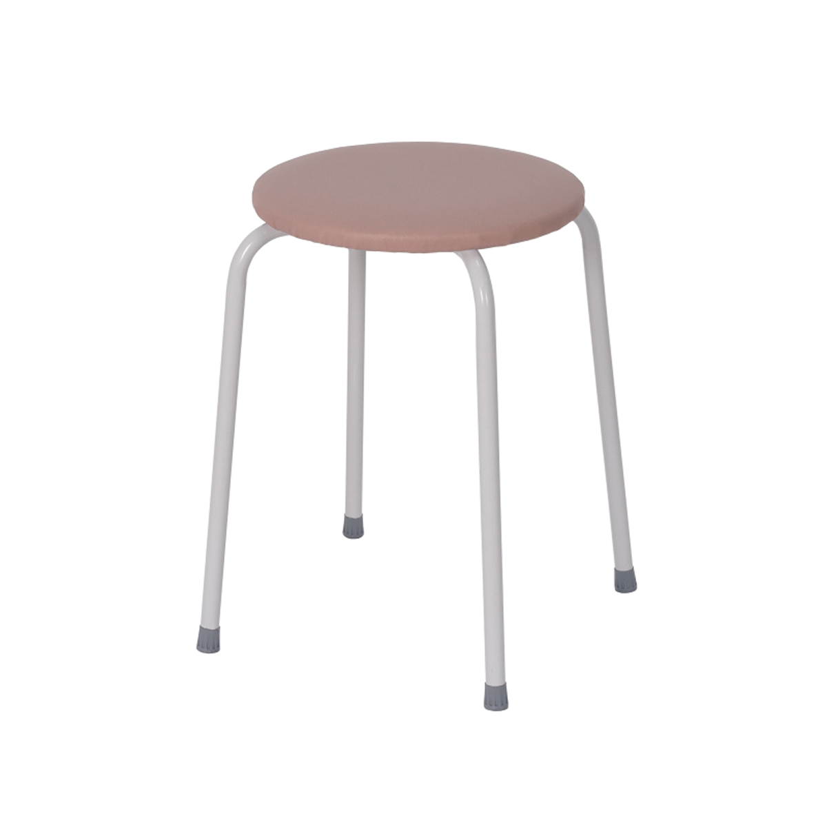 Табурет "пенек легкий" круглое сиденье d=32 см (1/4) пыльная роза  т 270