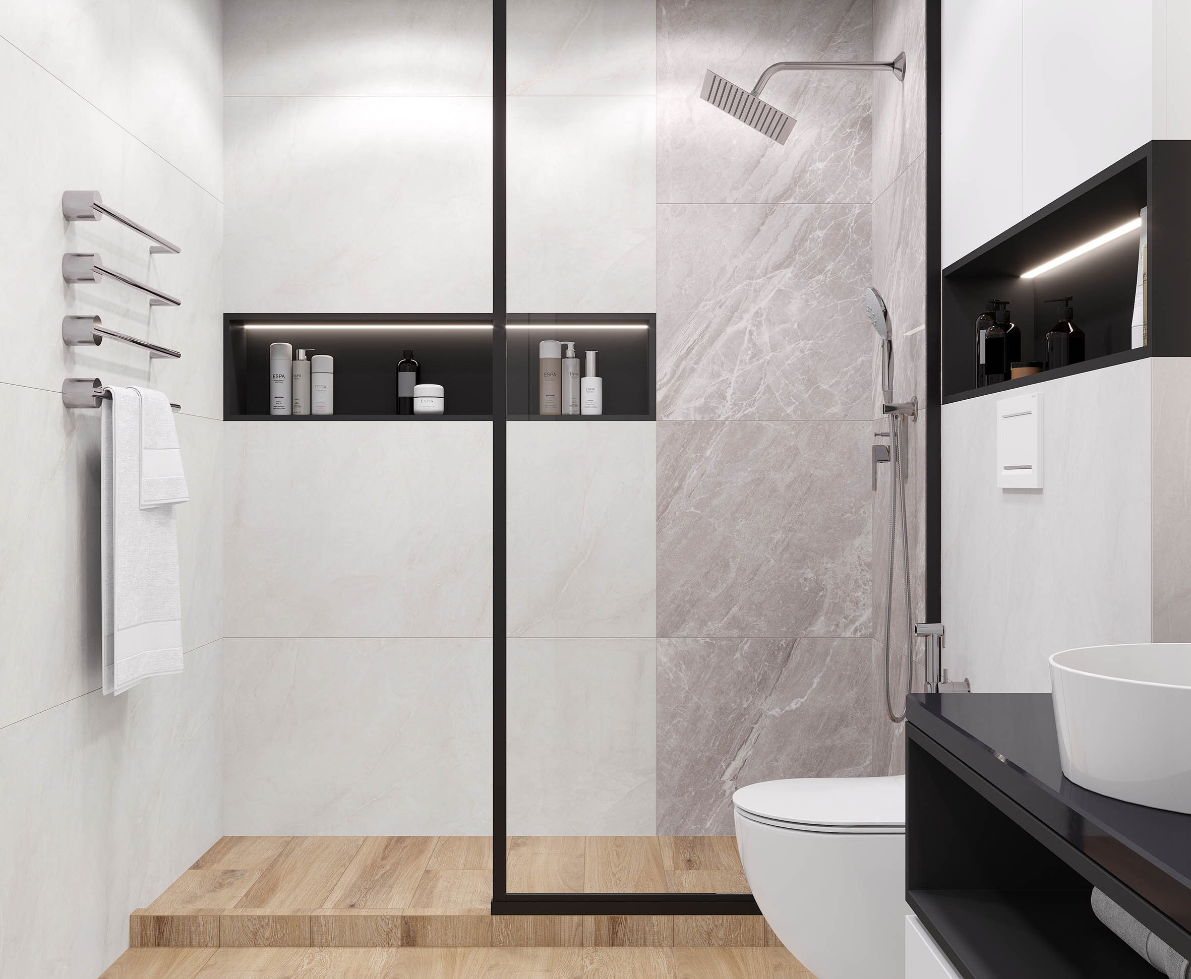 Horison blanco керамогранит светло-серый матовый карвинг 60x60