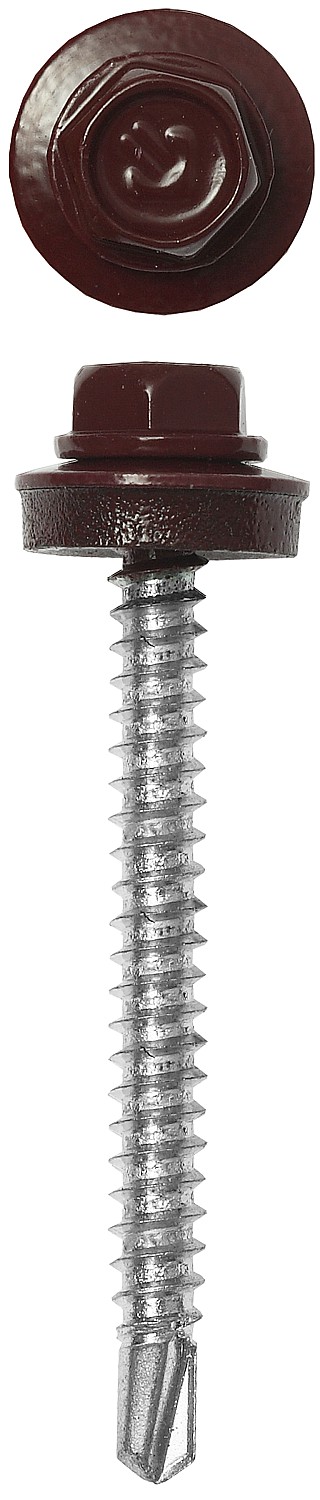 ЗУБР СКД 3005, 80 х 4.8 мм, тем.-красн., 700 шт, кровельный саморез (4-300310-48-080-3005)