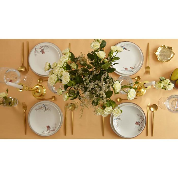 Скатерть "этель" lines 150*250 см (бежевый) (1/12) 6974125