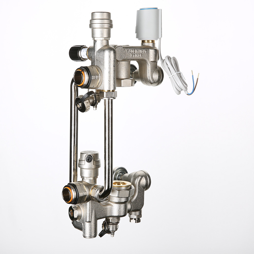 Насосно-смесительный узел 1" VALTEC COMBI.S широтно-импульсная модуляция 180 мм