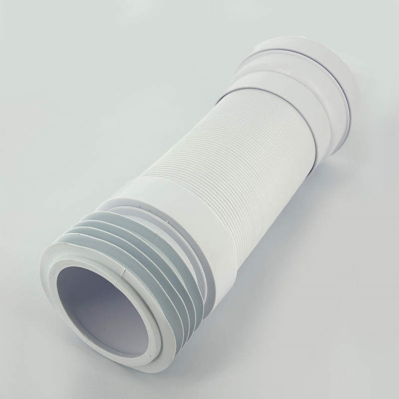 Труба McALPINE гофрированная L=330-850 мм, вход 97-107 мм, выход внутрь 110 мм трубы