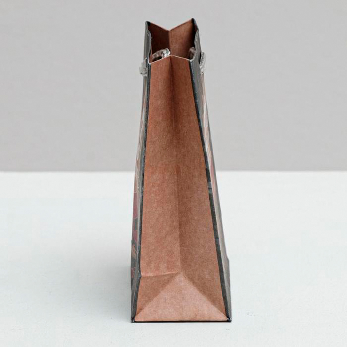 Пакет подарочный крафтовый "с днем защитника отечества!" 12*15*5,5 см "дарите счастье" 2605085