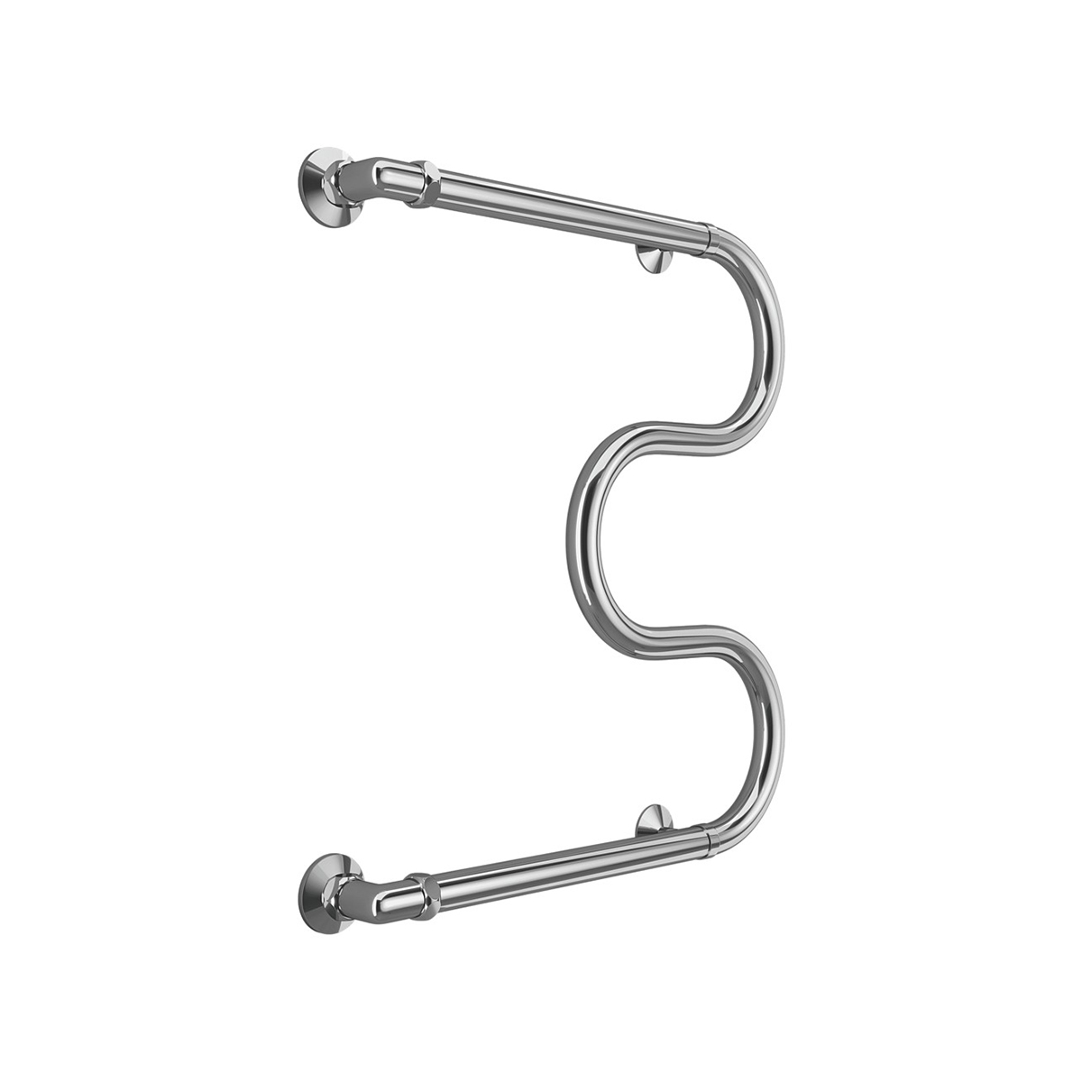 Полотенцесушитель водяной "aisi" м-образный 500*600 (хром) "terminus"
